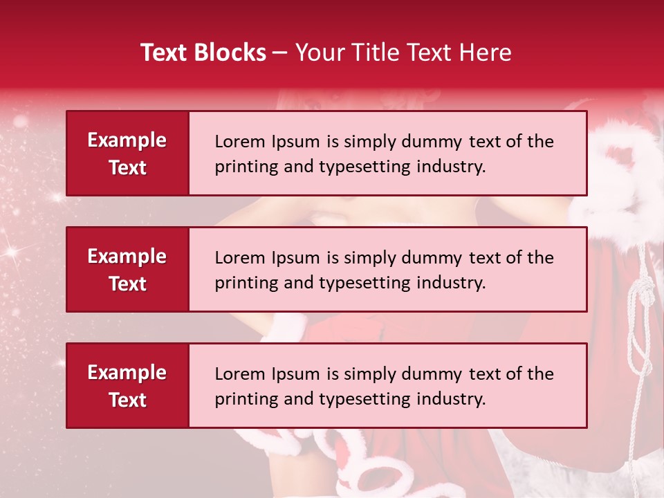 One Enjoy Santa PowerPoint Template