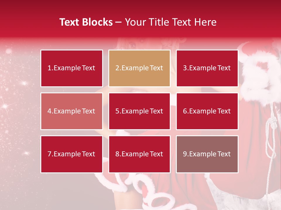One Enjoy Santa PowerPoint Template