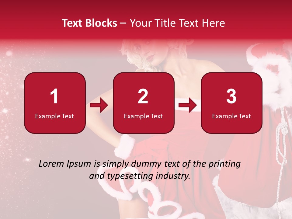 One Enjoy Santa PowerPoint Template