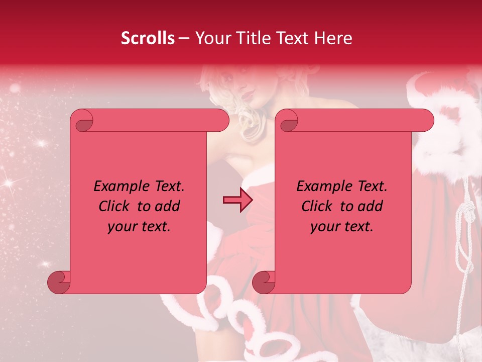 One Enjoy Santa PowerPoint Template