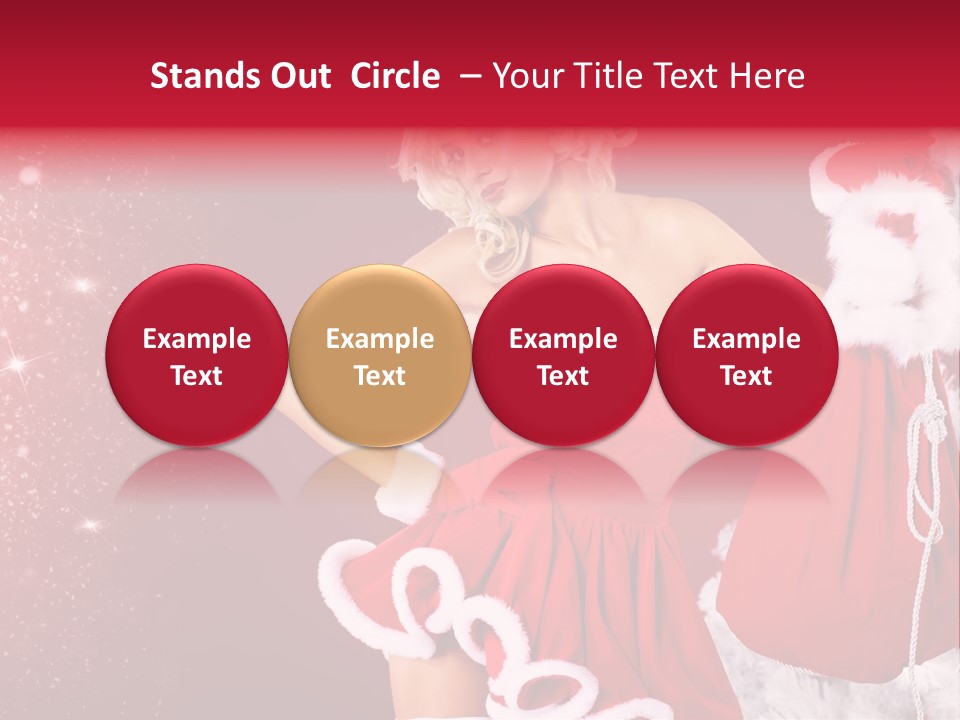 One Enjoy Santa PowerPoint Template