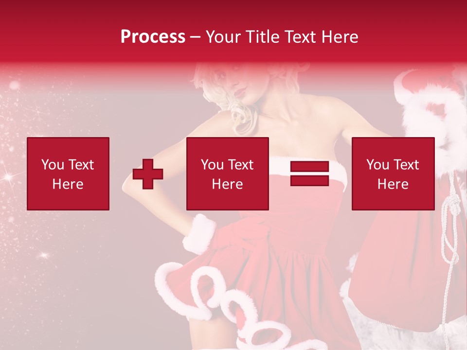 One Enjoy Santa PowerPoint Template