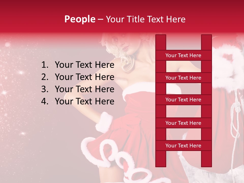 One Enjoy Santa PowerPoint Template