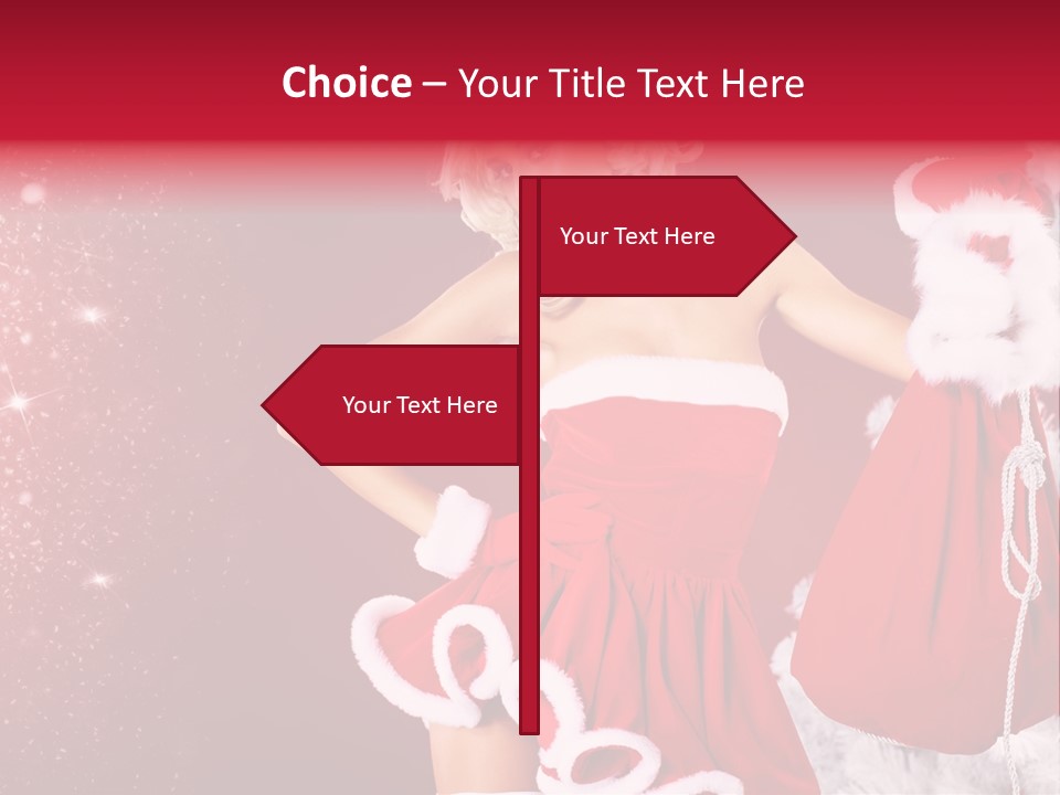 One Enjoy Santa PowerPoint Template
