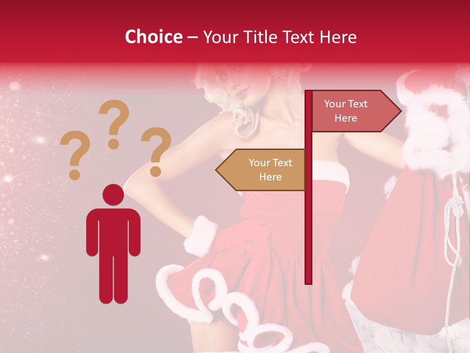 One Enjoy Santa PowerPoint Template