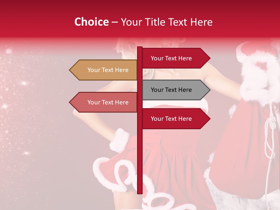 One Enjoy Santa PowerPoint Template
