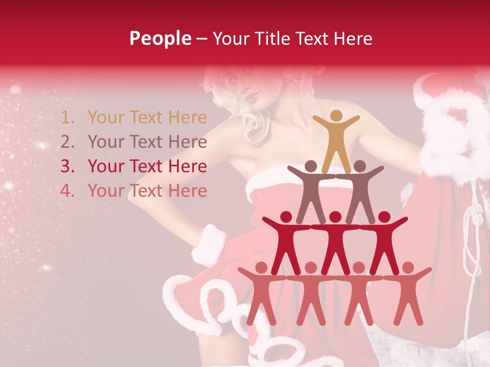 One Enjoy Santa PowerPoint Template