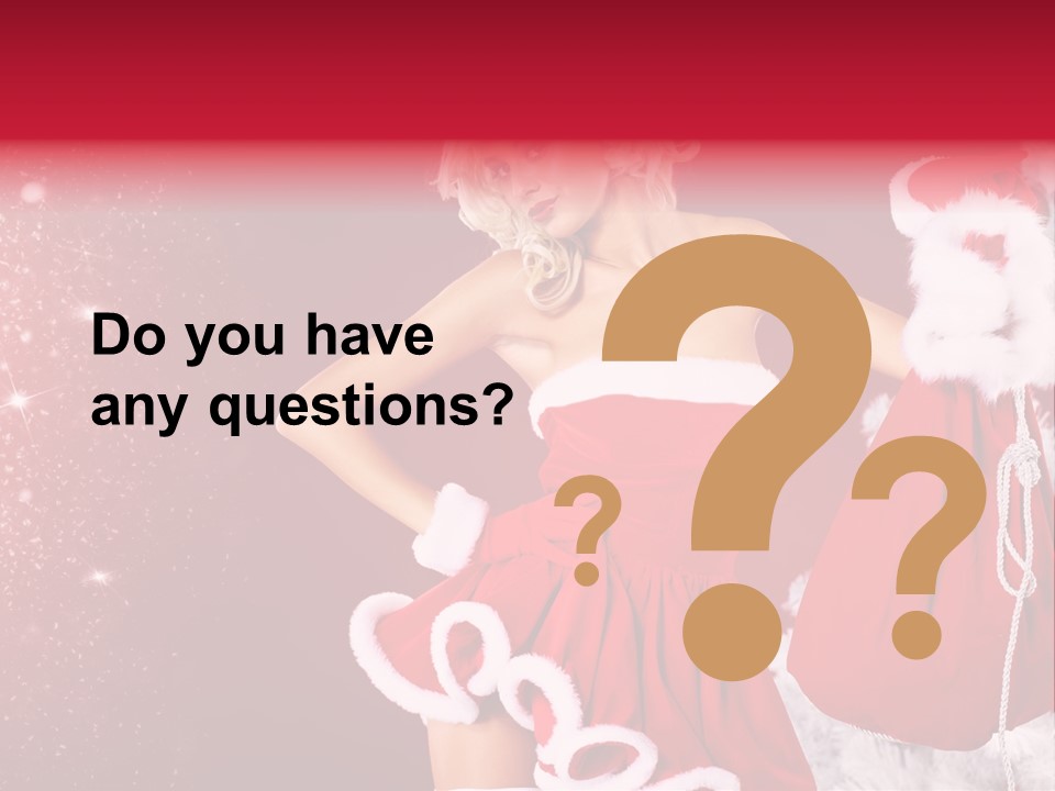 One Enjoy Santa PowerPoint Template