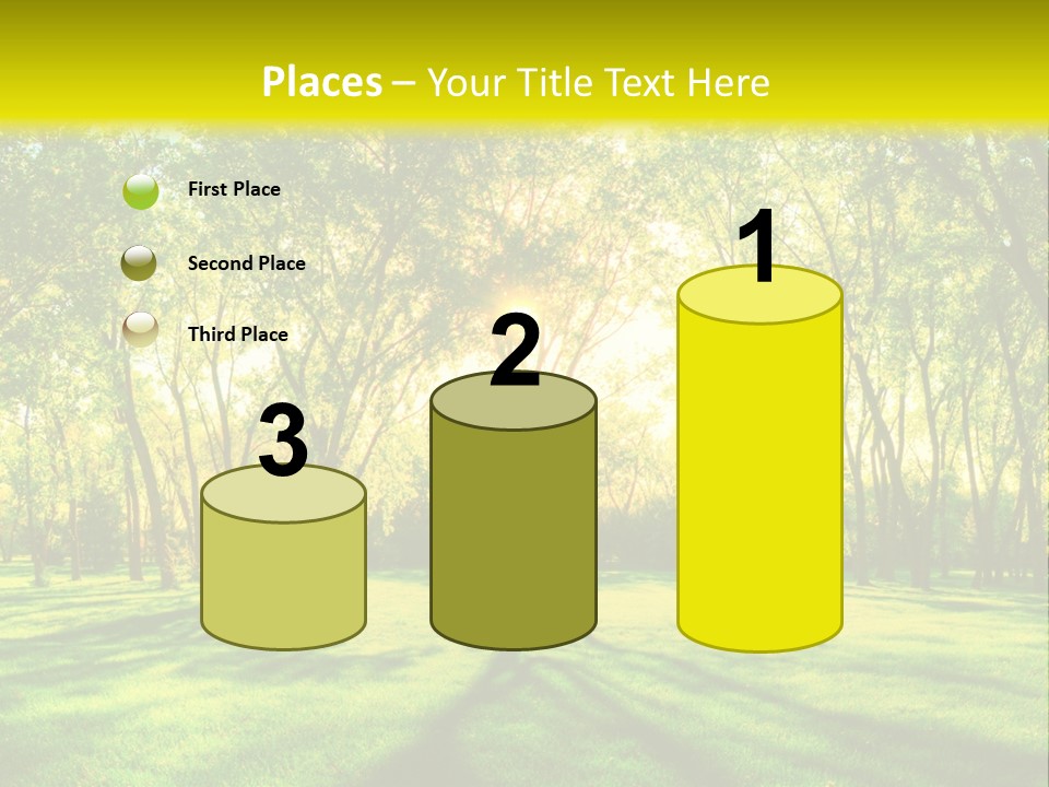 Spirituality Landscape Forest PowerPoint Template