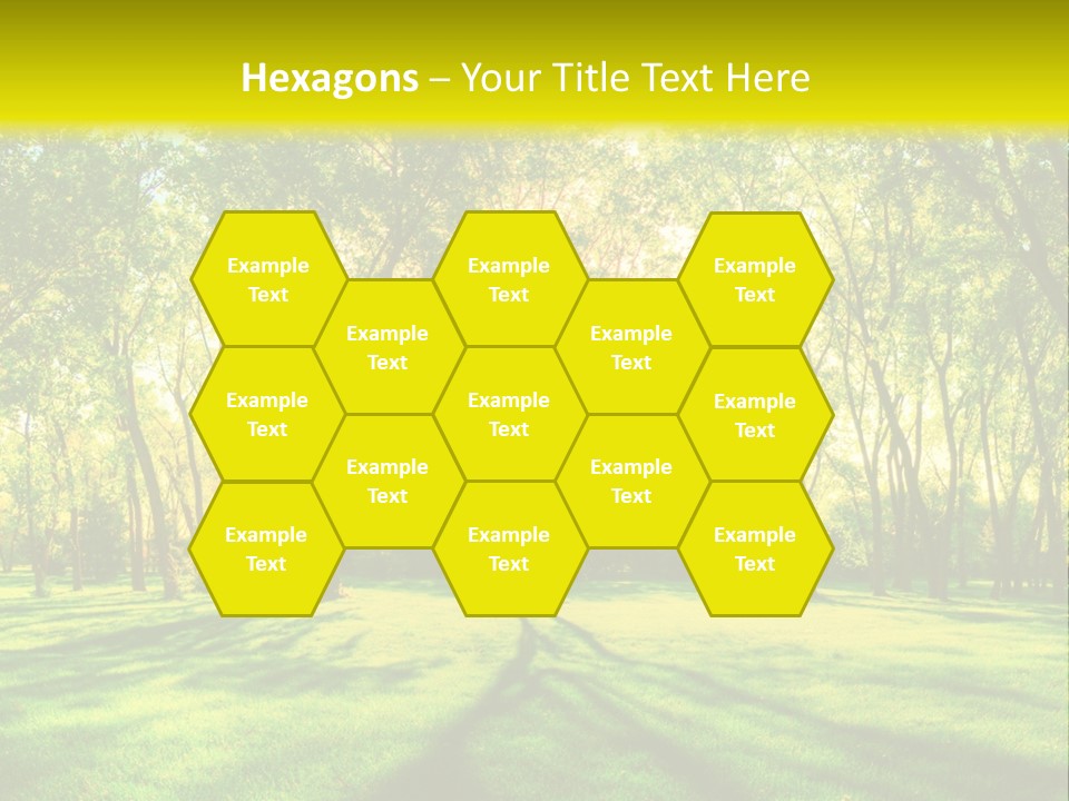 Spirituality Landscape Forest PowerPoint Template