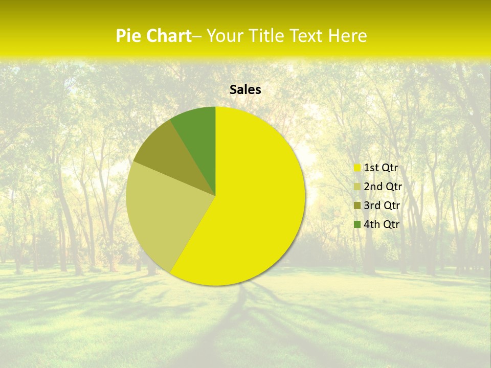 Spirituality Landscape Forest PowerPoint Template