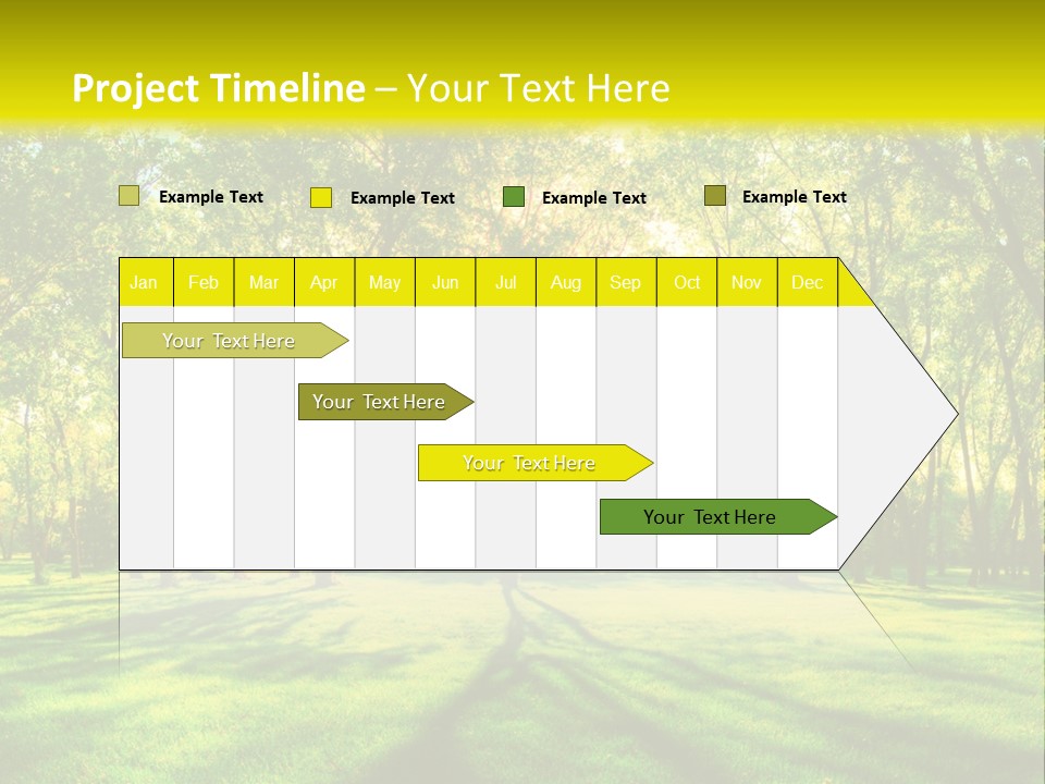 Spirituality Landscape Forest PowerPoint Template