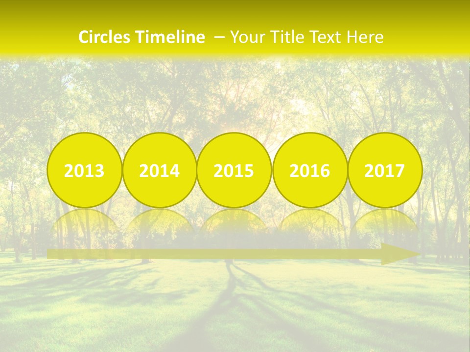 Spirituality Landscape Forest PowerPoint Template