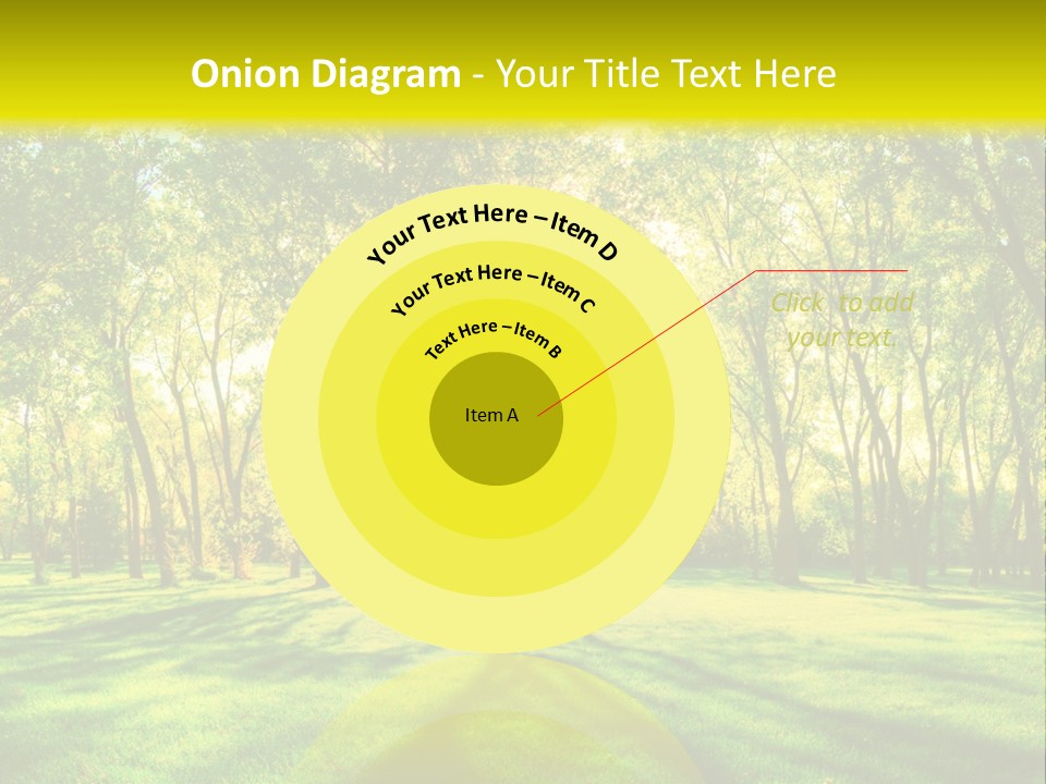 Spirituality Landscape Forest PowerPoint Template