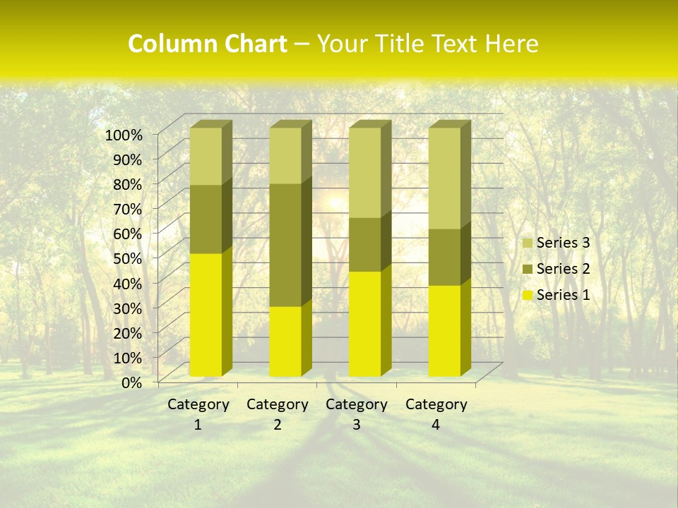 Spirituality Landscape Forest PowerPoint Template