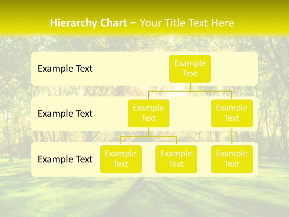 Spirituality Landscape Forest PowerPoint Template