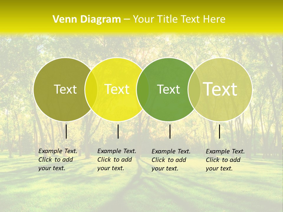 Spirituality Landscape Forest PowerPoint Template