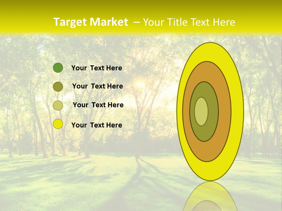 Spirituality Landscape Forest PowerPoint Template