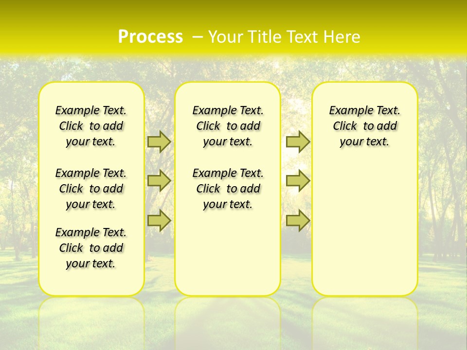Spirituality Landscape Forest PowerPoint Template