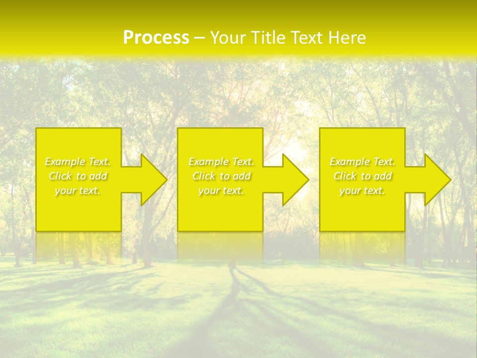 Spirituality Landscape Forest PowerPoint Template