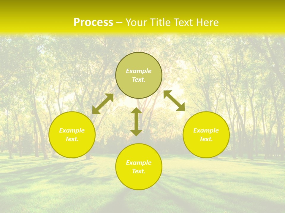 Spirituality Landscape Forest PowerPoint Template