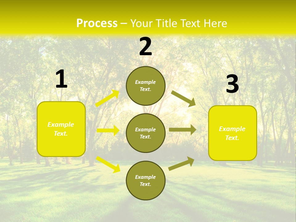 Spirituality Landscape Forest PowerPoint Template
