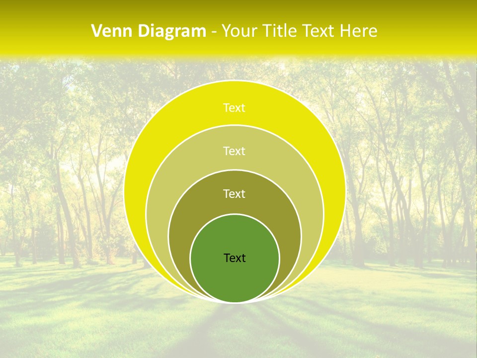 Spirituality Landscape Forest PowerPoint Template