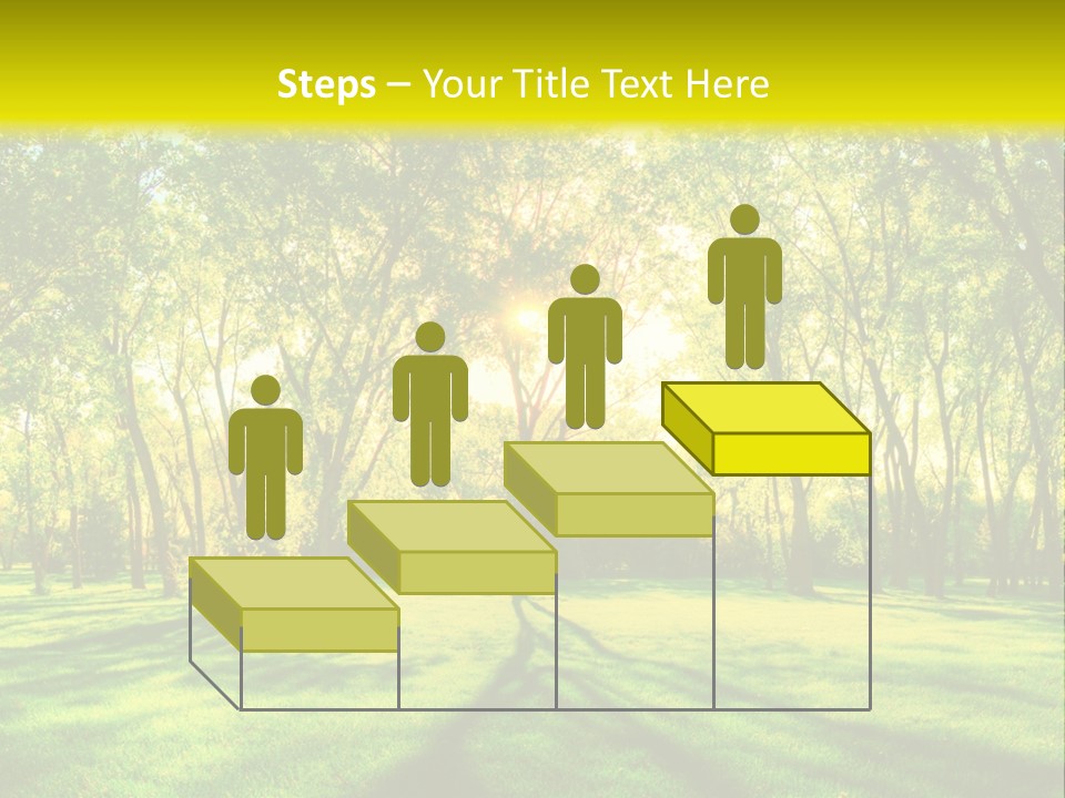Spirituality Landscape Forest PowerPoint Template