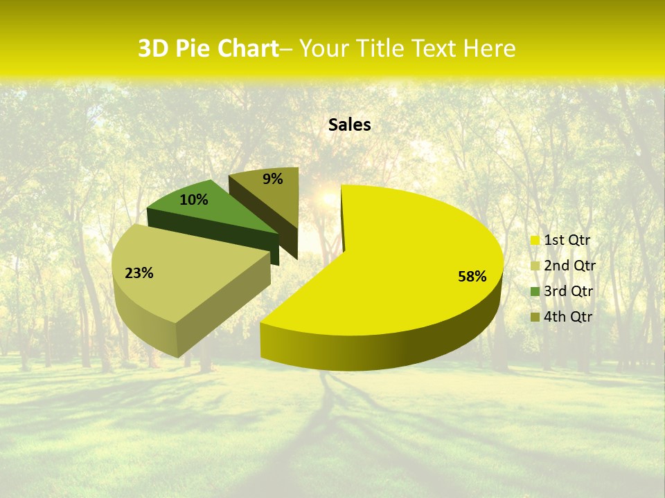 Spirituality Landscape Forest PowerPoint Template