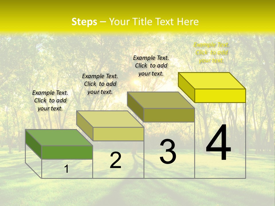 Spirituality Landscape Forest PowerPoint Template