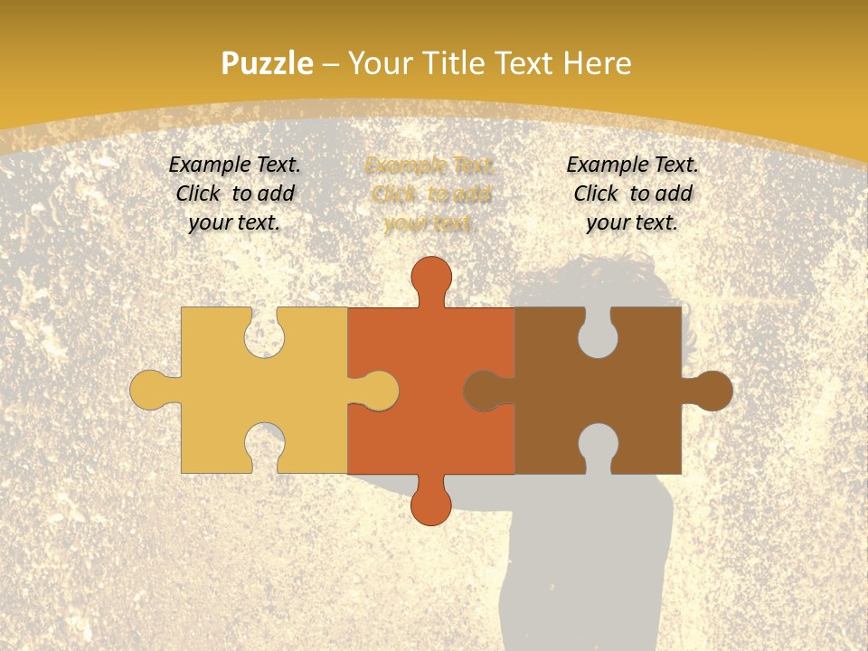 Backlit Fountain Summer PowerPoint Template