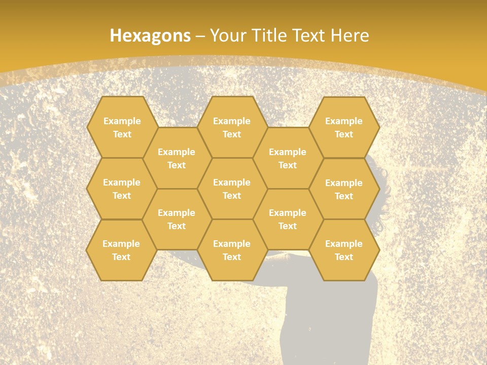 Backlit Fountain Summer PowerPoint Template