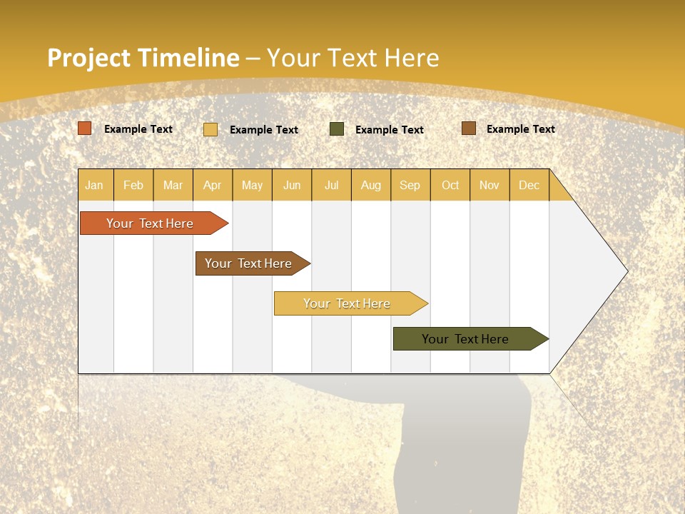 Backlit Fountain Summer PowerPoint Template