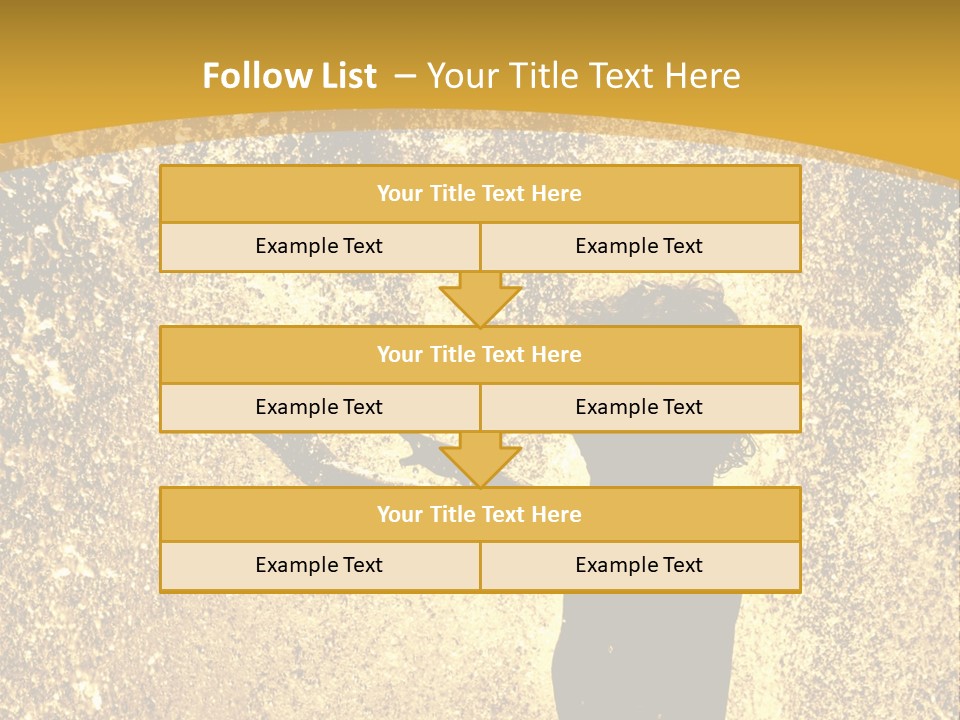 Backlit Fountain Summer PowerPoint Template