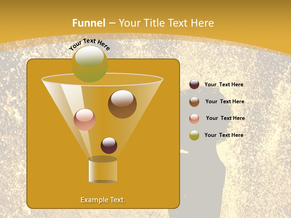 Backlit Fountain Summer PowerPoint Template