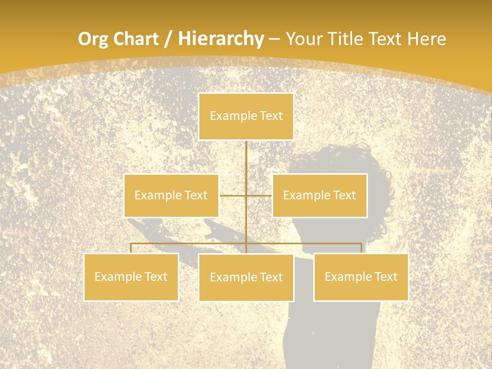 Backlit Fountain Summer PowerPoint Template