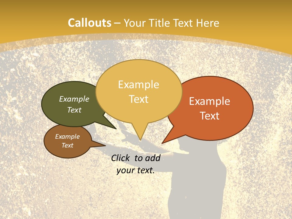 Backlit Fountain Summer PowerPoint Template