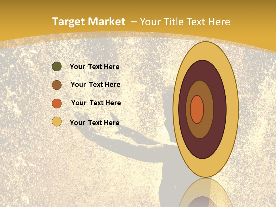 Backlit Fountain Summer PowerPoint Template