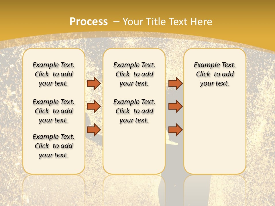 Backlit Fountain Summer PowerPoint Template