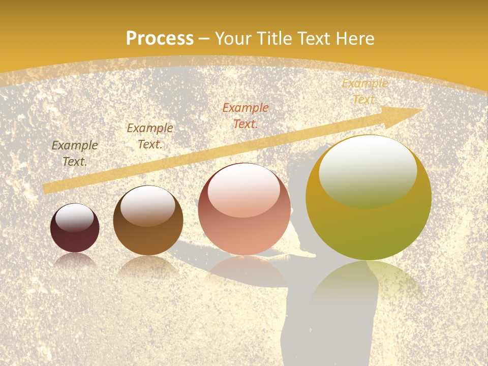 Backlit Fountain Summer PowerPoint Template