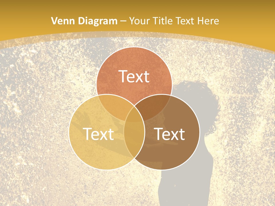 Backlit Fountain Summer PowerPoint Template