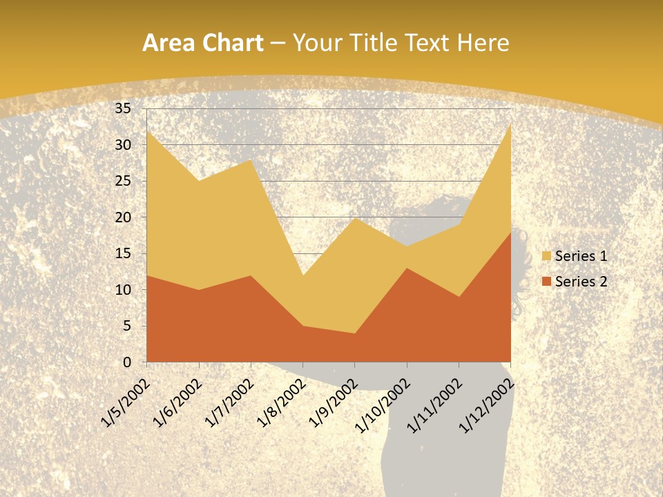 Backlit Fountain Summer PowerPoint Template
