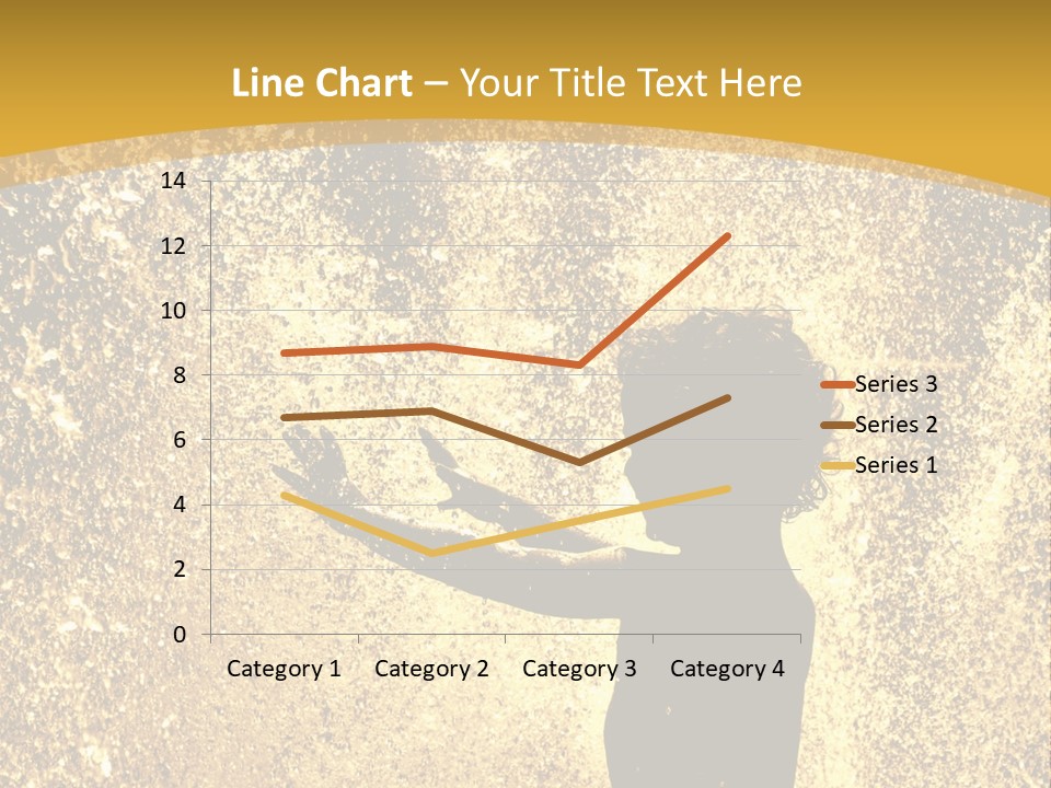 Backlit Fountain Summer PowerPoint Template