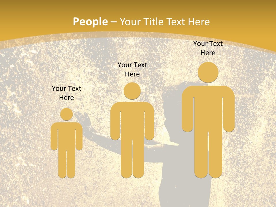 Backlit Fountain Summer PowerPoint Template