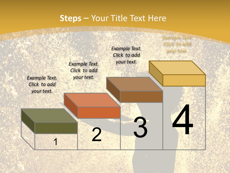 Backlit Fountain Summer PowerPoint Template