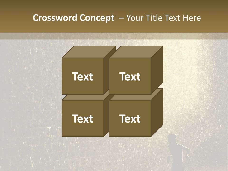 Freedom Child Wet PowerPoint Template