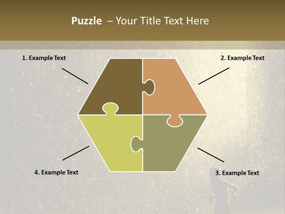 Freedom Child Wet PowerPoint Template