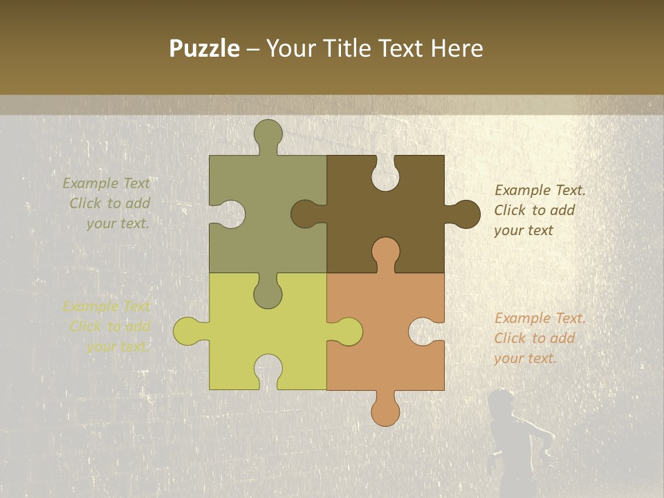 Freedom Child Wet PowerPoint Template