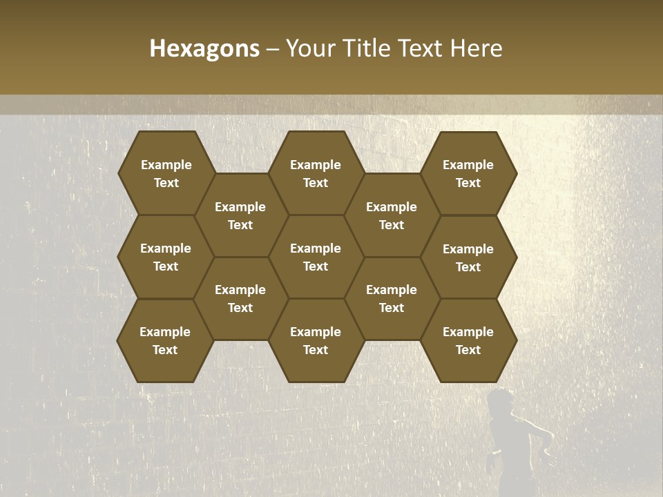 Freedom Child Wet PowerPoint Template