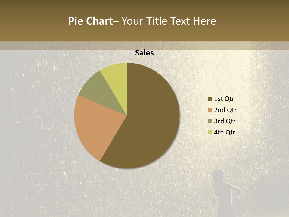Freedom Child Wet PowerPoint Template